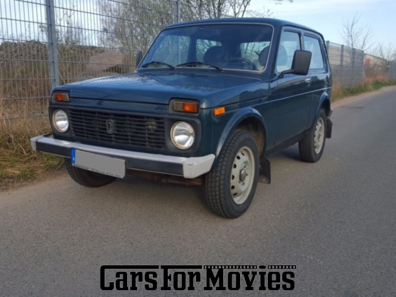 CarsForMovies | Lada Niva 4x4 2000 Russland Blau Grau Zivilfahrzeug Geländewagen Berlin 2590 Ostblock Sowjetunion UdSSR Allrad